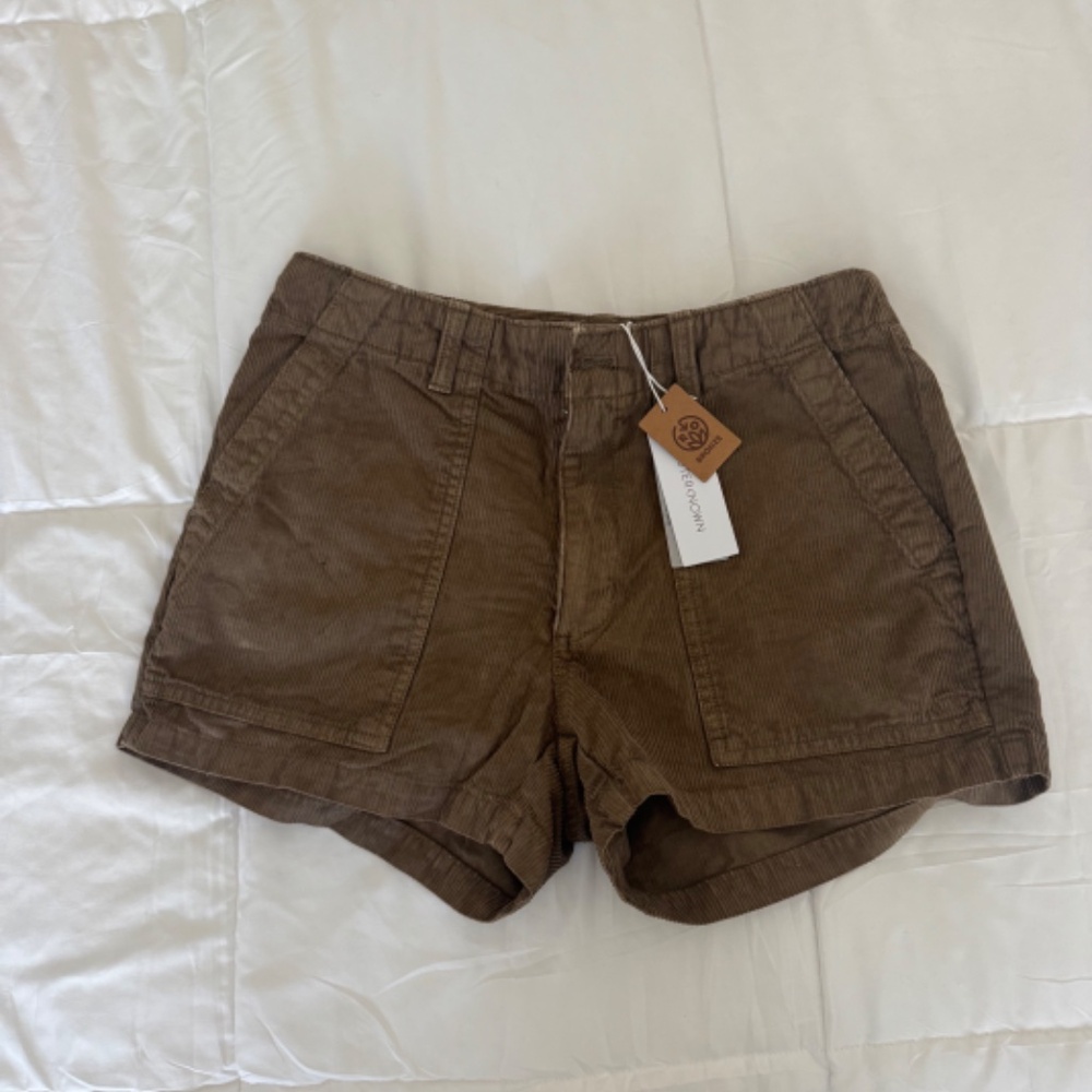 corduroy shorts